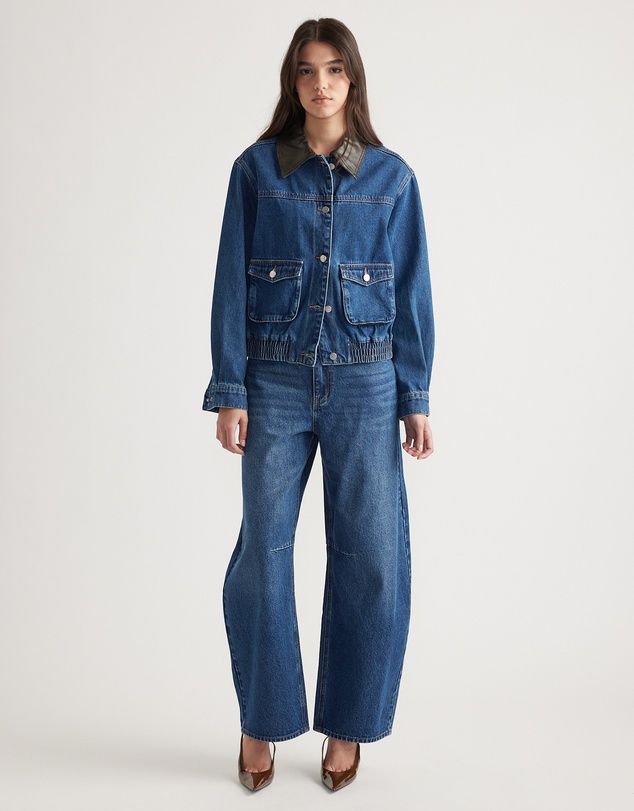 Decjuba - Romi Contrast Denim Jacket