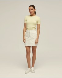 Oxford - Sasha Crew Neck Rib Knit