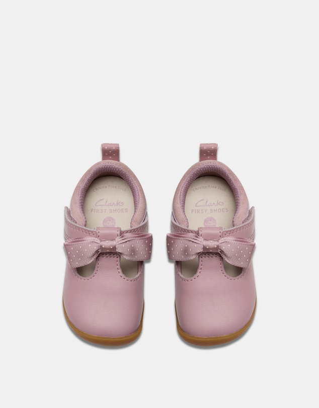 Clarks - Roamer Trim (T) Dusty Pink