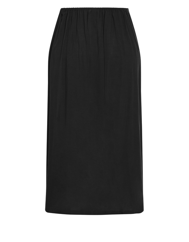 City Chic - Plus size Poolside Sarong Skirt - black
