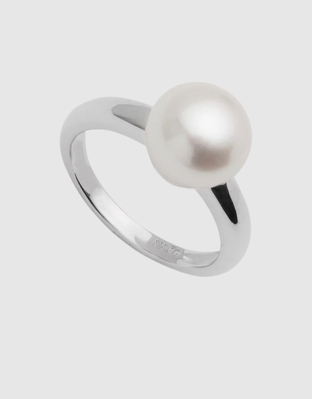 Najo - Kaia Silver Pearl Ring