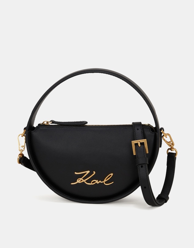 Karl Lagerfeld - K/Signature Round Crossbody Bag