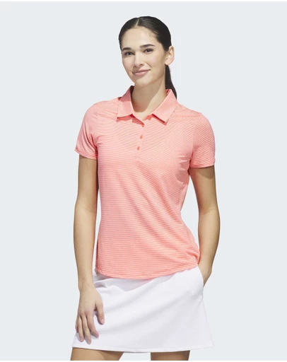 adidas Performance - Women's Ottoman Short Sleeve Polo Shirt Womens