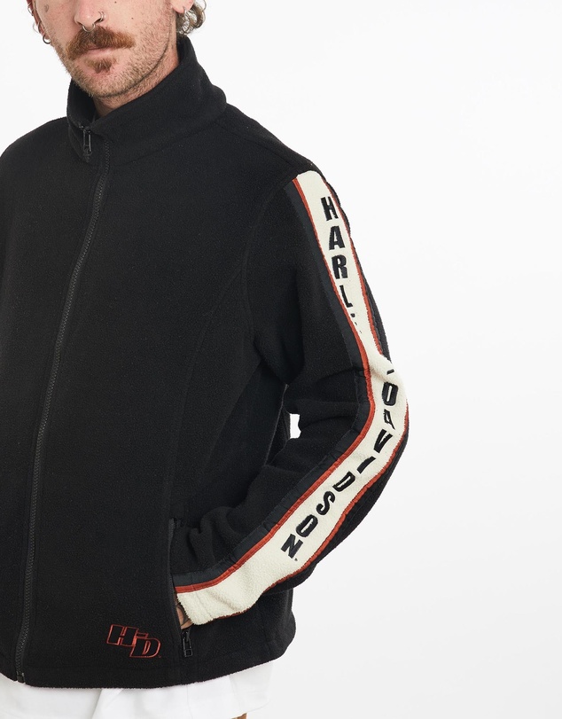 Vintage by The Real Deal - Pre Loved - Vintage Harley Davidson Full Zip Fleece Jacket
