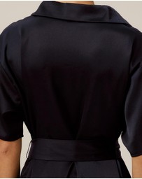 Tussah - Deep V Loose Dress