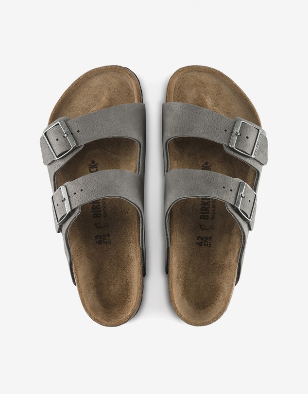 Birkenstock - Arizona Nubuck Leather Narrow