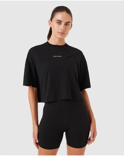 REC GEN - Oxy Float Crop Tee