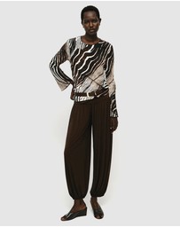 M.N.G - Zebra Print Blouse