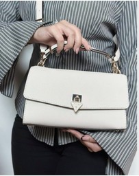 GUESS - Patsie Top Handle Flap Bag
