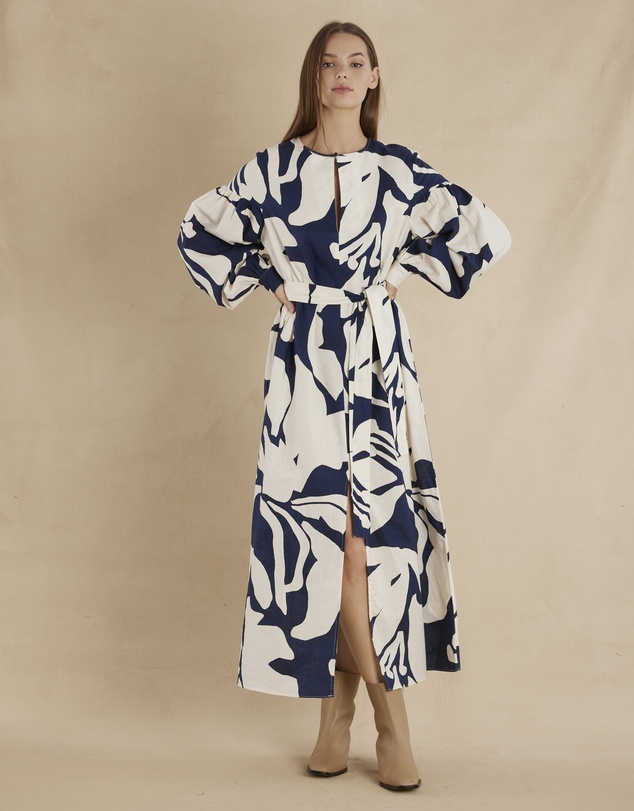 Amelius - Zaffira Linen Maxi Dress