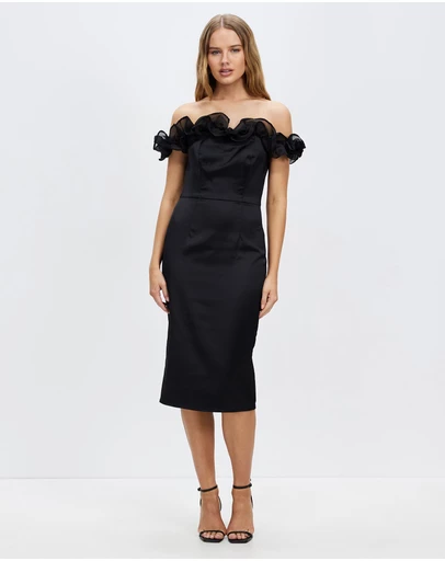 Romance by Honey and Beau - Isabelle Off Shoulder Dress