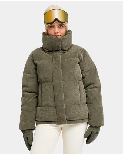 Roxy - Womens Snow Winter Rebel Cord Snow Jacket