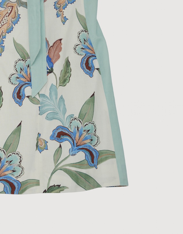 Revibe - Repaired KIVARI Azure Halter Mini Dress - AU 6