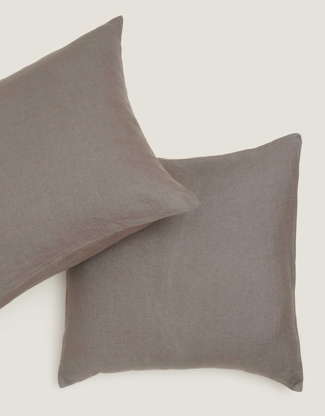 Carlotta + Gee - 100% Linen European Pillowcase Set
