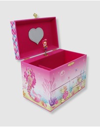 Pink Poppy - Mermazing Mermaid Medium Musical Jewellery Box