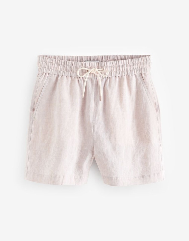 NEXT - 100% Linen Boy Shorts