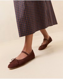 Loeffler Randall - Leonie Soft Ballet Flats Suede