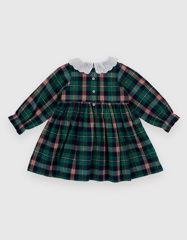 Goldie + Ace - Daphne Long Sleeve Smocked Dress - Babies-Kids