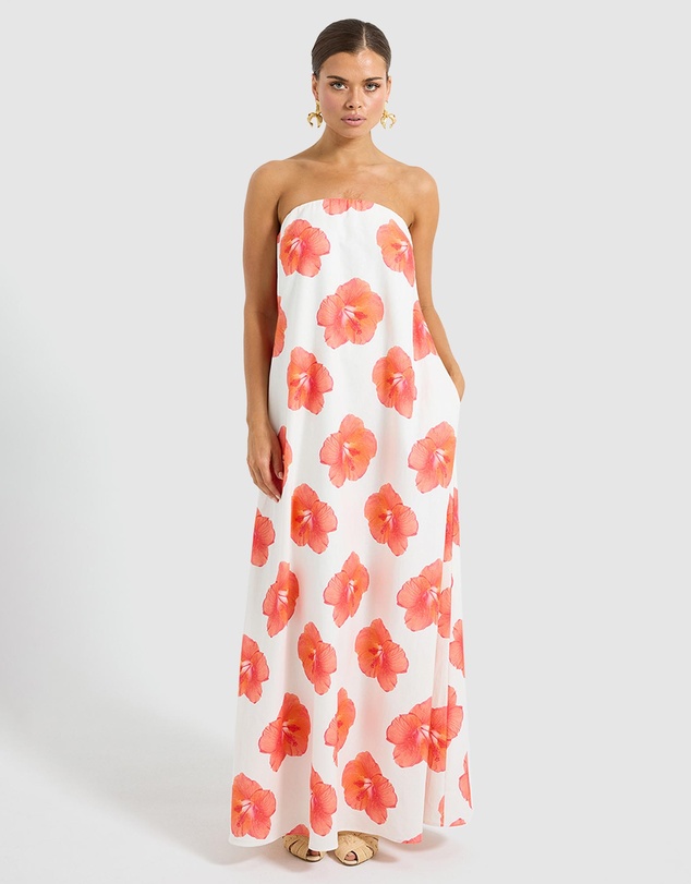 Pasduchas - Brielle Strapless Maxi Dress