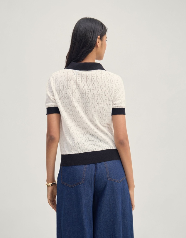Oxford - Aimee Pointelle Polo
