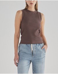 DRICOPER DENIM - Joey Chocolate Top