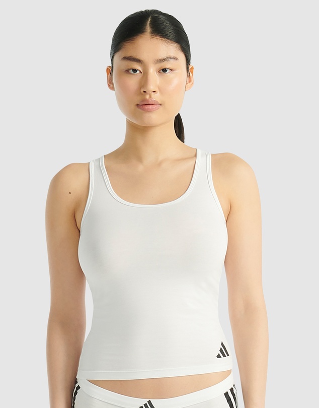 adidas Sportswear - Active Essentials Cotton 3 Stripes Tank Top