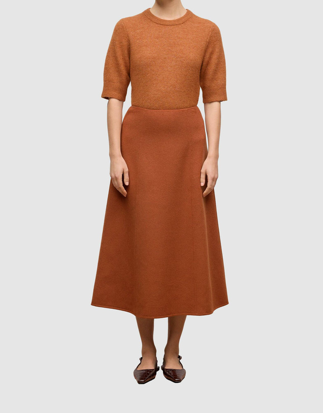 Trenery - Double Faced Wool Skirt