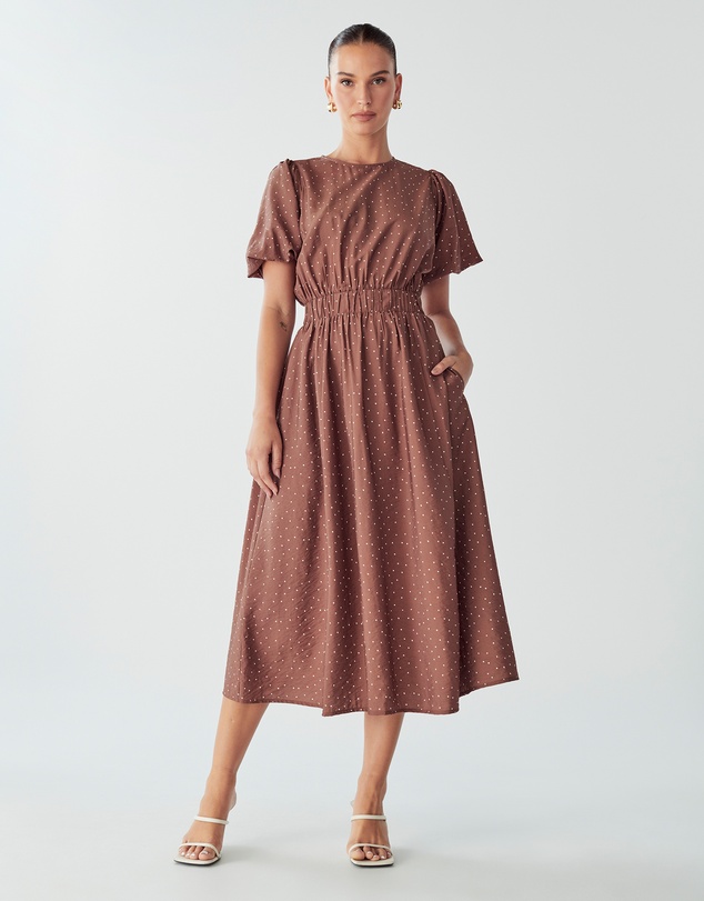 Willa - Pen Midi Dress