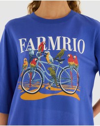 Farm Rio - Bike Birds Box T-Shirt