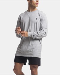 Vacancy Co - Palm Embroidery Long Sleeve Tee