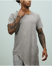 Surrounded By Ghosts - The Coltan Cotton Asymmetrical Tail T-Shirt