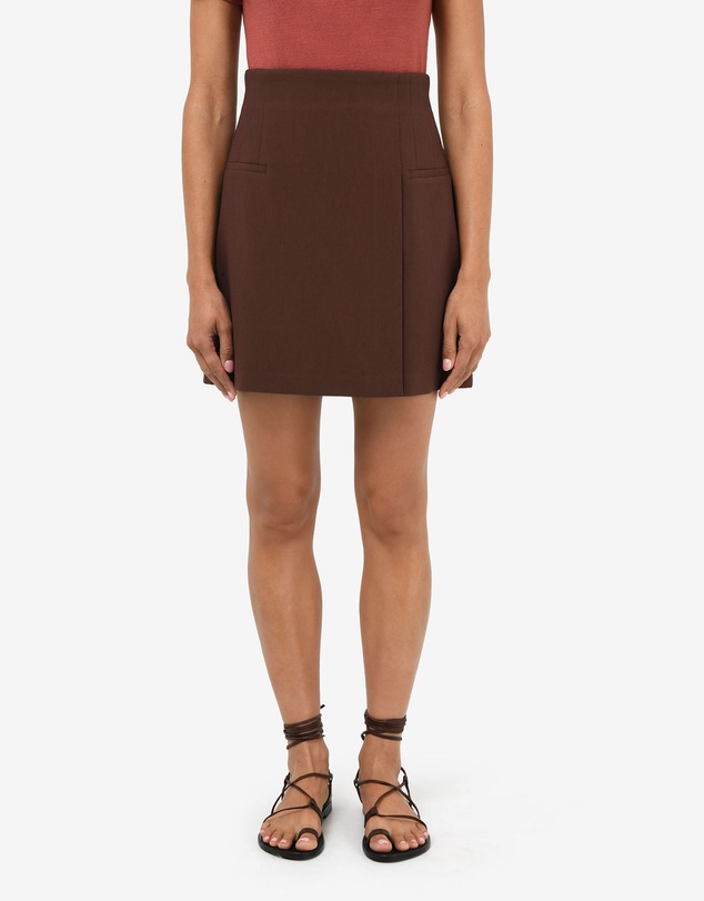 Forcast - Nikki Mini Wrap Skirt