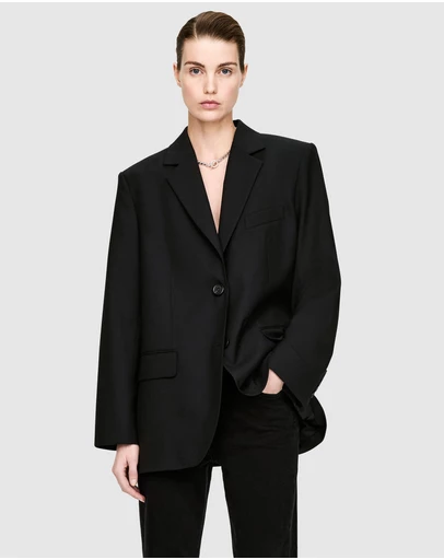 ARKET - Hopsack Wool Blazer