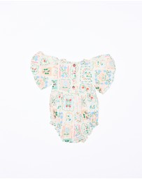 Walnut Melbourne - Forget Me Not Romper