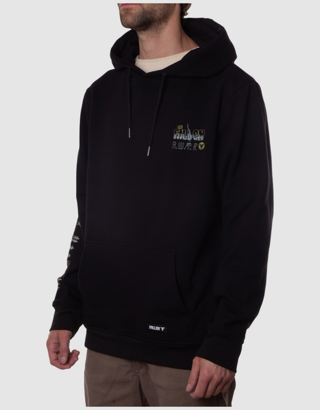Fallen Footwear - Mens Gargoyle Hoodie Black
