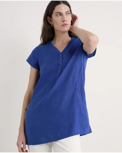 Seasalt - Seasalt Cornwall Bright Marine Little Croft Tunic