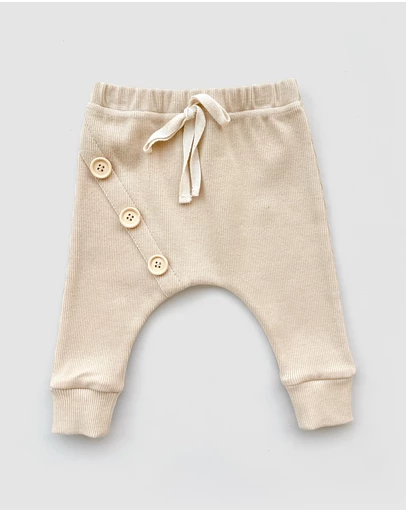 WITH LOVE FOR KIDS - Basics Thick Ribbed Pant - Babies - Kids