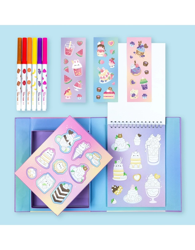 Tiger Tribe - Scented Stacks Of Stickers - Dreamy Desserts