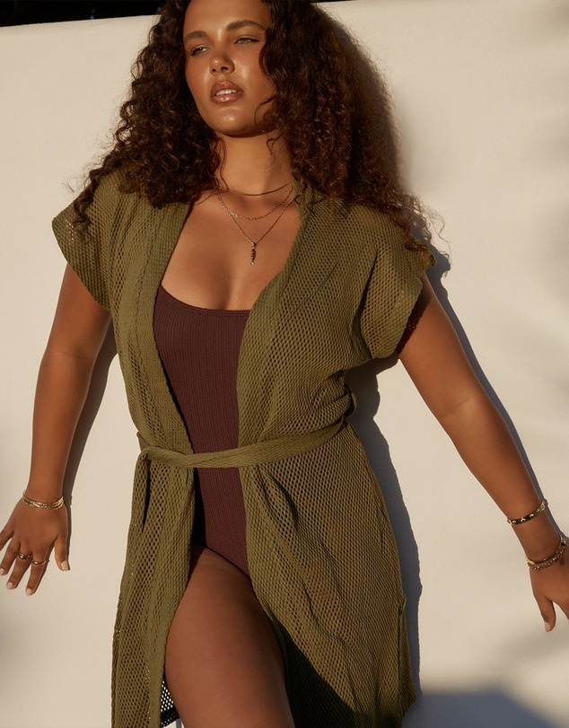 Arms Of Eve - Venice Robe - Pistachio