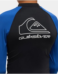 Quiksilver - Boys 8 to 16 On Tour Long Sleeve Rash Vest