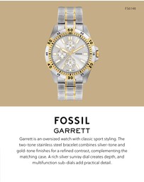 Fossil - Garrett Multicolour Chronograph Watch