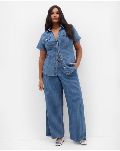 Blue Pinstripe