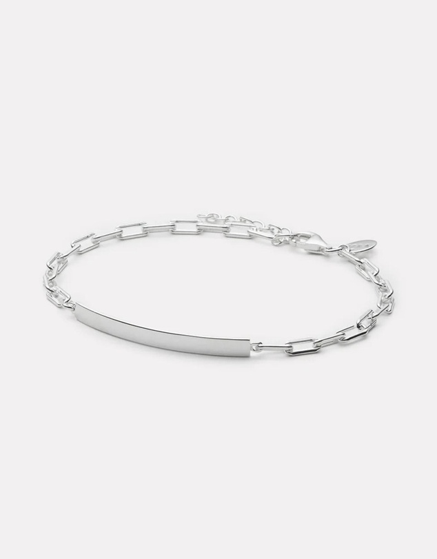 Najo - Strata Men's Silver Bracelet