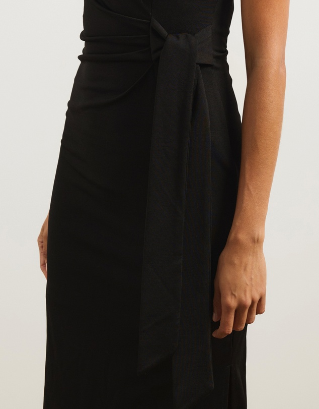 Atmos&Here - Lori Knot Front Midi Dress
