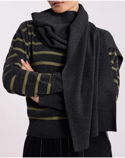 David Lawrence - Valence Merino Knit Scarf