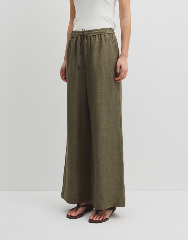 Country Road - Pull-on Linen Pant