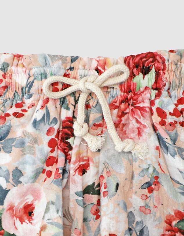 WITH LOVE FOR KIDS - Cotton Muslin Paperbag Skirt - Babies - Kids