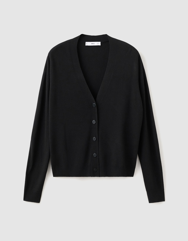M.N.G - V-Neck Knitted Cardigan