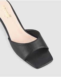 Verali - Alyssa Kitten Heel Mules