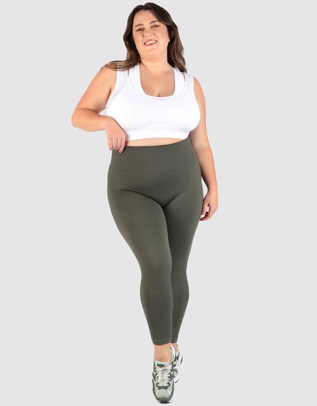 B Free Intimate Apparel - Double Racer Seamless Padded Sports Bra (B-C-D-DD-E-F-G-H) Cup